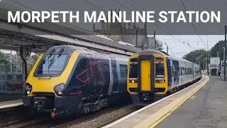 Trains at Morpeth, ECML (18/08/2025)