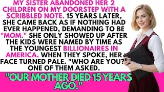 My Sister Abandoned Her 2 Children on My Doorstep With Nothing but a Note. 15 Years Later, She&hellip;