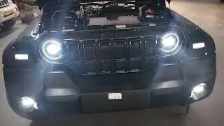 How To Install Fog Lights In Mahindra Thar ROXX MX Variant 