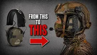 Budget Helmet Setup (How to mount Walker Razors onto helmet WITH Comms)