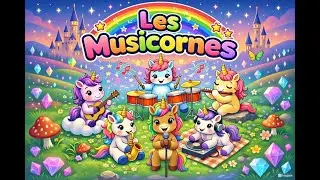 Les Musicornes : Lalala 🎶 6 Licornes Magiques Chantent ! (Première Chanson) - Chanson Licorne