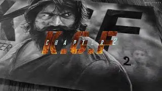 KGF chapter 2 Poster Drawing