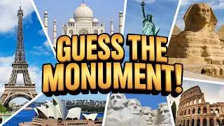 Guess the Monuments | 30 Famous Monuments Quiz 🤔