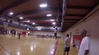 Chris Hartmann Warm up Dunks 3/16/15