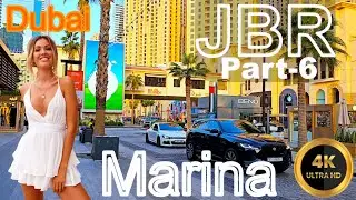 JBR Dubai Marina | Walking Tour | Incredible Tourist Place | Dubai UAE Part 6