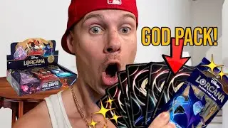 OMG 🤯 GOD PACK bei Disney Lorcana gezogen! Ganze FIRST CHAPTER TCG Box öffnen! Opening