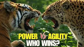 Tiger vs. Leopard: Secrets of Strength and Stealth Revealed!
