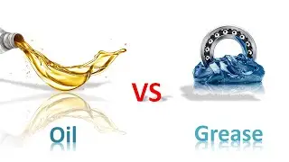 Difference between oil and grease lubrication