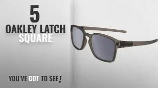 Top 10 Oakley Latch Square [ Winter 2018 ]: Oakley Men's Latch Squared Polarized Rectangular