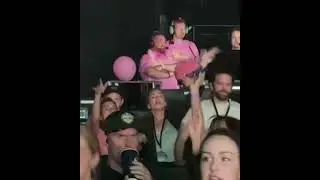 Adele made an appearance at Dua Lipa's show tonight, in Los Angeles.