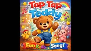 Tap Tap Teddy 🧸 | Fun Action Song for Kids | Dance & Sing Along