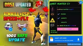🔰NEW UPDATE‼️ANKIT HUNTER CV | WORK 💯 NO FC | NO BAN | NEW MOD💥🔰