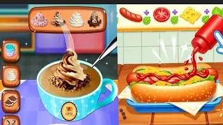 How to Make Healthy Coffee ☕ Kitchen Set Diy Cooking Game | ASMR | Animated | Cartoon #cook #asmr