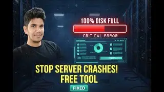 100% DISK FULL? My Secret Weapon to Stop Production Outages FOREVER! 🚀 (2026)