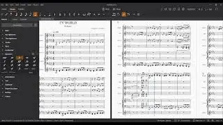 TV WORLD percussion ensemble arrangement day 1
