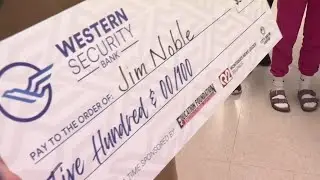 Will James Middle School teacher receives 
