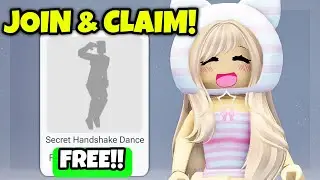 HURRY! JOIN & CLAIM FREE EMOTE ROBLOX