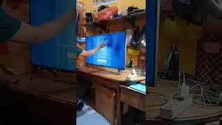 Vertical bars solution Samsung UA43TU7000, panel CSOT ST4251D01-7-XL-2. #service  #repair #tvrepair