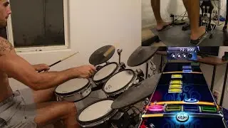 The Cave We Fear To Enter by As I Lay Dying Rockband 3 Expert Pro Drums Playthrough