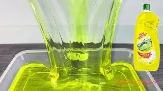 Cara Membuat Sunlight Slime Jumbo | Clear Slime | Yellow
