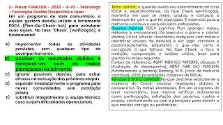 ⚡02- ADMINISTRA&Ccedil;&Atilde;O GERAL :  Prova: FUNCERN - 2025 - IF-PE - Tecn&oacute;logo - Forma&ccedil;&atilde;o Gest&atilde;o