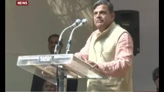 RSS protest against Kerala govt's over violence against RSS, BJP workers