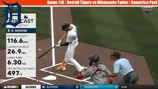 MLB The Show 25 | Detroit Tigers vs Minnesota Twins | Game 116