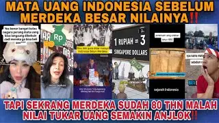 MATA UANG INDONESIA‼️SEBELUM MERDEKA LEBIH BESAR NILAINYA DARI SINGAPURE‼️