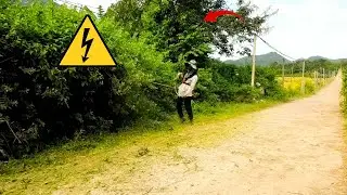 Grass Growing On Power Lines Is Extremely Dangerous&hellip; So We Showed Up!