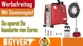 Spare hunderte von Euros mit diesem Teil ( Rohrreinigungsmaschine)