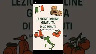 🇮🇹FREE ITALIAN CLASS ONLINE!! #learnitalian #freelearning #freelesson