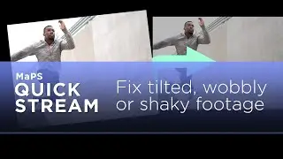 Исправление дрожания и наклона изображения &mdash; Premiere Pro &mdash; MaPS QUICK STREAM