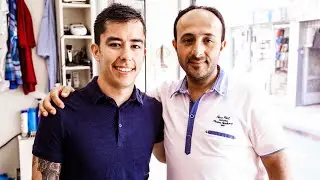 Turkish Barber Shave and Head Massage I Grand Bazaar, Istanbul.