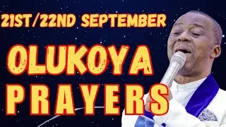 22ND SEPTEMBER, 2025 - ALL NIGHT BREAKTHROUGH MFM MIDNIGHT OLUKOYA PRAYERS FOR DELIVERANCE #mfm
