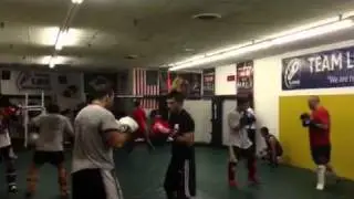 Team Link MMA training with pro UFC Fighters getting ready for UFC 142 RIO