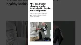 #SebastianProfessional Mrs. Bond Color Glossing Service