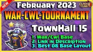8 BEST BASE Th15 war base Clash world's warmup, Empire gaming vs Chasmac gaming (Clash of clans)