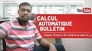 BULLETIN SCOLAIRE AUTOMATIQUE