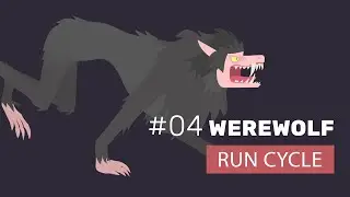 #04  🐺WEREWOLF - EL HOMBRE LOBO /Run Cycle