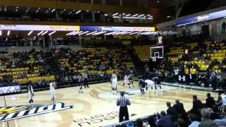 Towson's Jerrelle Benimon knocks down 2 free throws