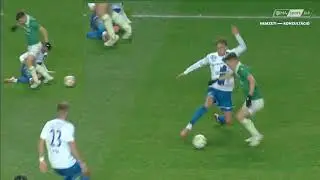 N&eacute;meth Hunor (MTK) piros lap az ETO ellen 1