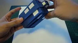 Origami TARDIS