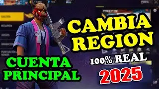 COMO CAMBIAR DE REGION EN FREE FIRE TU CUENTA PRINCIPAL | NORTE AMERICA,EE.UU,SUDAMERICA,BRASIL