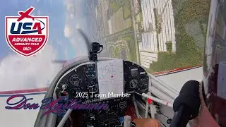 Don Hartmann / 2025 US Advanced Aerobatic Team Member.
