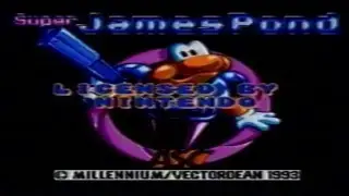 (SNES) Super James Pond - Trailer