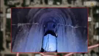 Hamas tunnel under the Jordanian Hospital in Gaza 