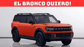 EL FORD BRONCO EV QUE QUIEREN EN EEUU!