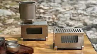 Now on Kickstarter: FireNest - The Most User-Friendly Foldable Titanium Stove