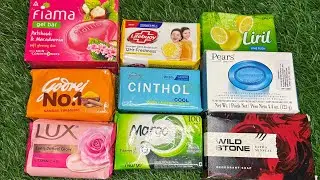 Top 10 Best Soap Brands in India| Lifebouy, Lux, Cinthol, Liril, Godrej No.1 | Soap ASMRCollection