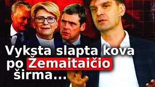 Ignas Vėgėlė apie Žemaitaičio širma ir dingstančius milijonus Ukrainoje